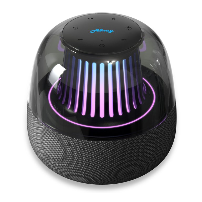 Halo20 Premium Portable Bluetooth Speaker Enhanced Wireless Sound Quality - Black