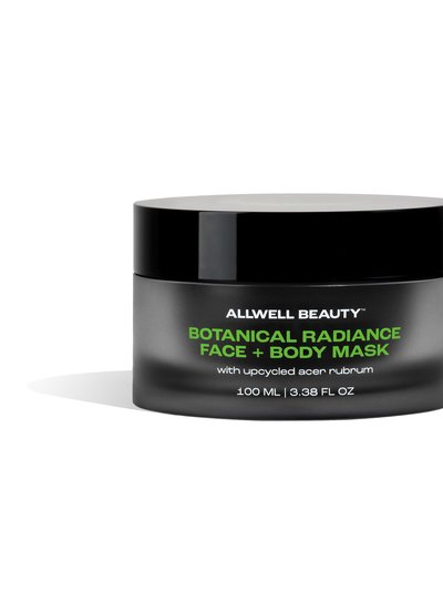 AllWell Beauty Botanical Radiance Face + Body Mask product