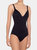 Juliette V-Neck One-Piece - Black