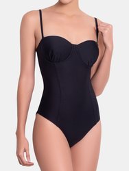 Léa Balconette One-Piece - Black