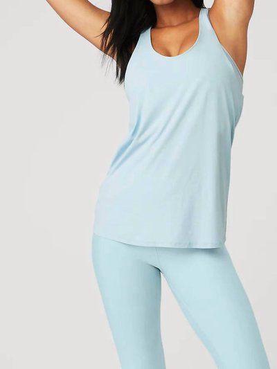 Alo Yoga Don'T Get It Twisted Tank - Chalk Blue product