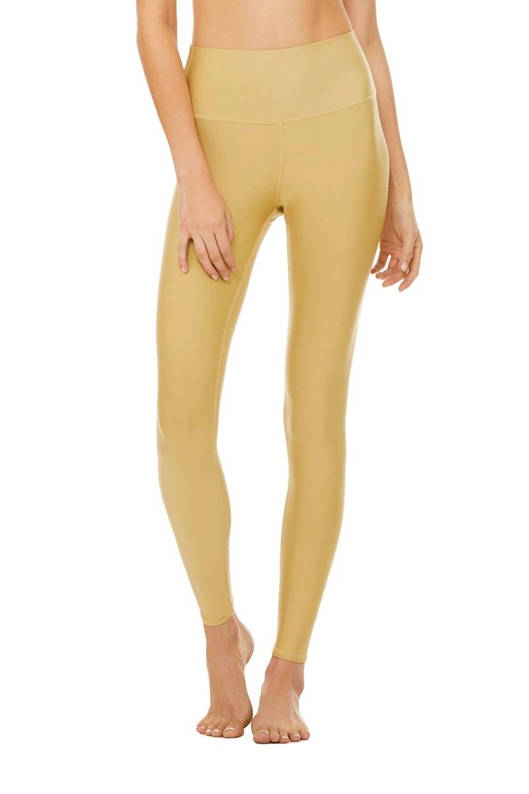 High Waisted Air Lift Legging - Honey