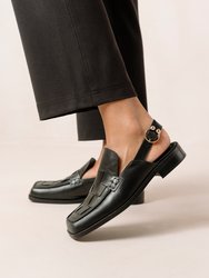 Abe Braided Loafer - Black