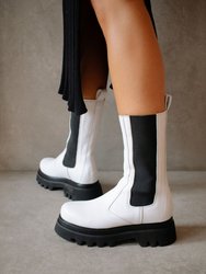 All Rounder Ankle Boot - Bright White
