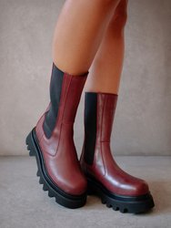 All Rounder Boots - Dark Burgundy