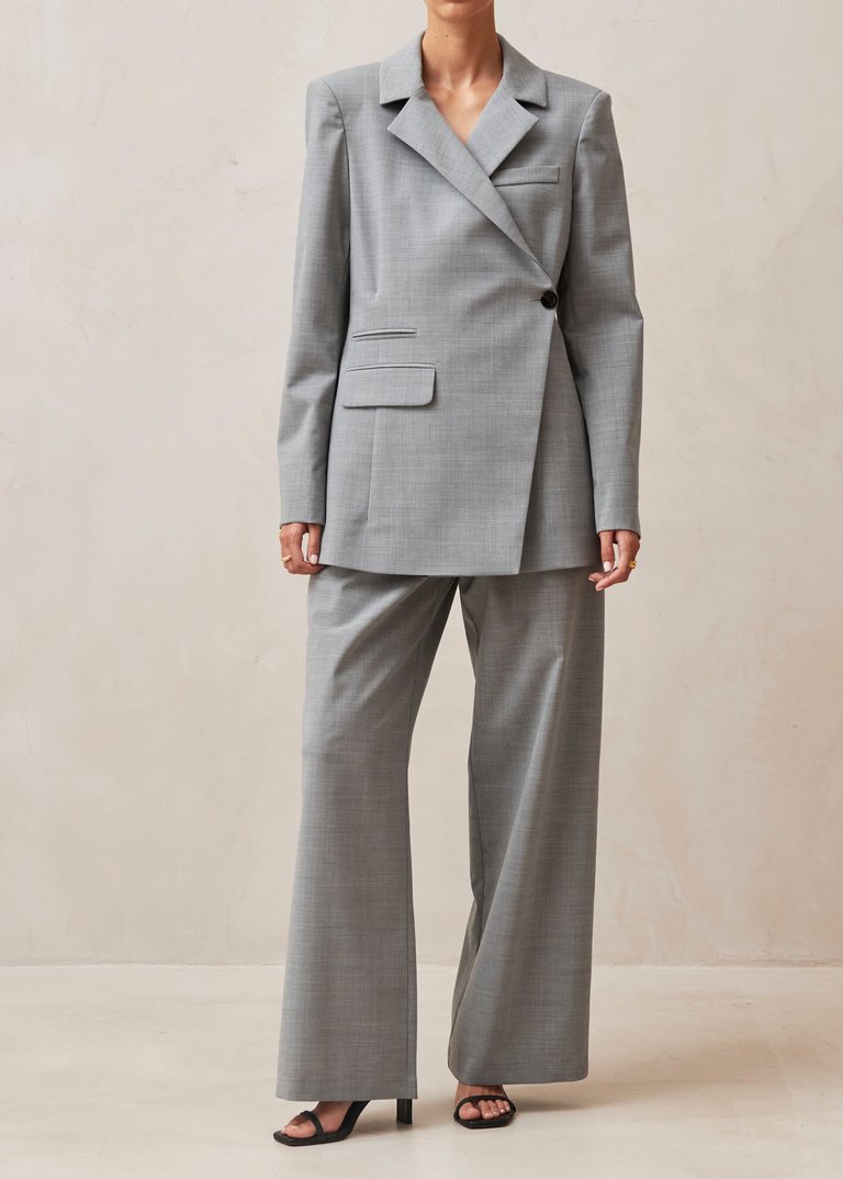 Anna Grey Blazer - Grey