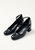 Antoine Onix Black Leather Pumps