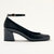 Antoine Onix Black Leather Pumps