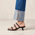 Artefact Black Leather Sandals