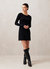 Astra Black Mini Dress