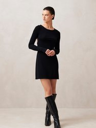 Astra Black Mini Dress