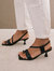 Asymmetric Strap Sandals