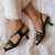 Asymmetric Strap Sandals