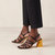 Aubrey Leather Sandals - Black