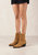 Austin Suede Tan Leather Ankle Boots - Tan