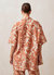 Belize Floral Orange Shirt