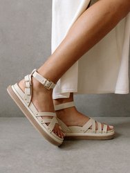 Buckle Up Sandal - Ivory