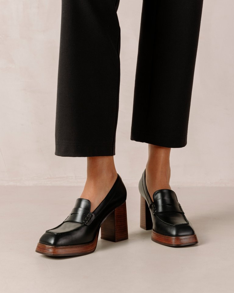 Busy Coffee Loafers - Black