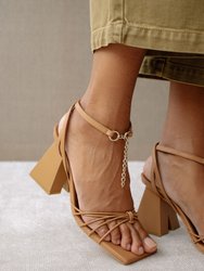 Cactus Sandal - Camel