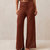 Capri Copper Tricot Pants