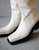 Cattle Ivory Leather Boots