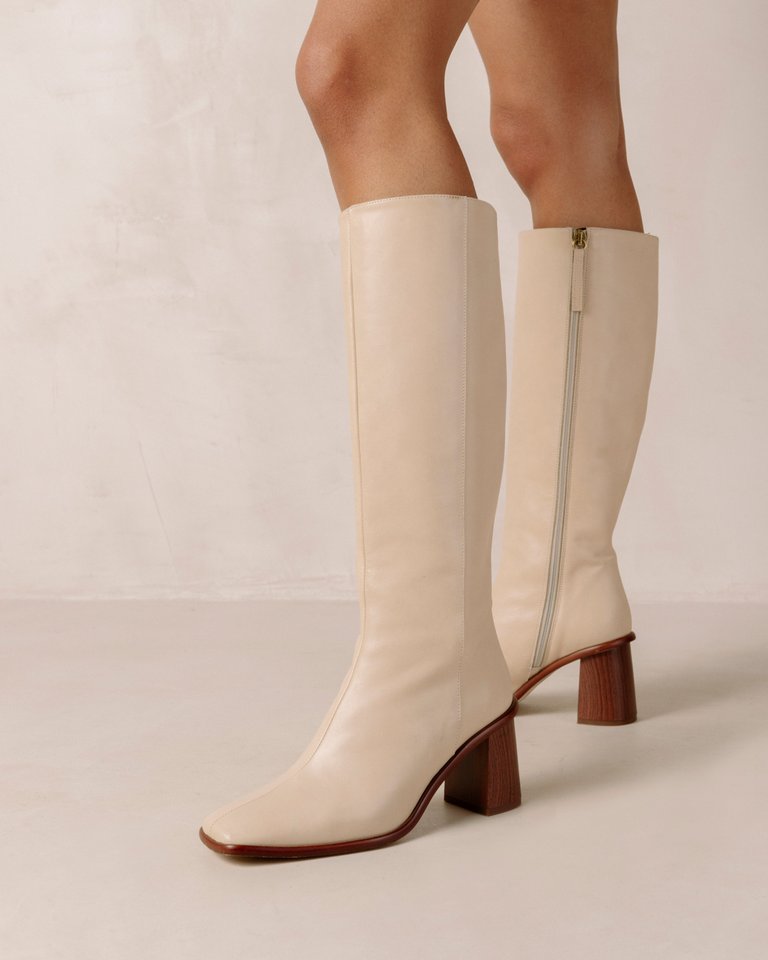 East Boots  - Ivory