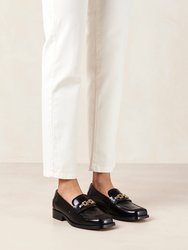 Elliot Leather Loafers - Black