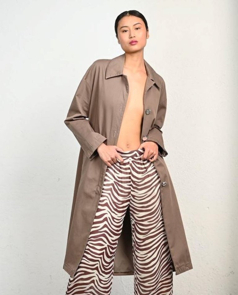 Flash Trench Coat Nutmeg Brown - Nutmeg Brown