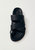 Harllow Black Leather Sandals - Black