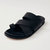 Harllow Black Leather Sandals