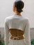 Honest Backless Knit Top - Off White