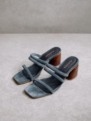 Indiana Black Leather Sandals