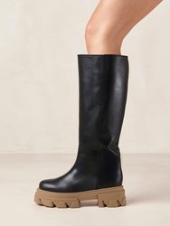 Katiuska Boots - stone beige black