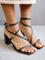 Manhattan Black Sandal