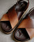 Marshmallow Brown Degradé Sandal