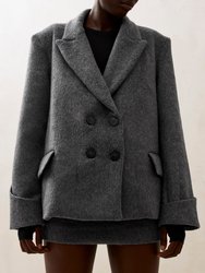 Mei Grey Coat - Grey