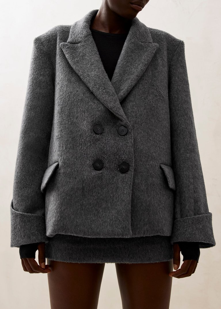 Mei Grey Coat - Grey