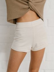Nice Knit Short - Off White
