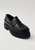 Obsidian Leather Loafers - Black