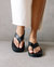 Overcast Leather Sandals