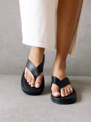Overcast Leather Sandals