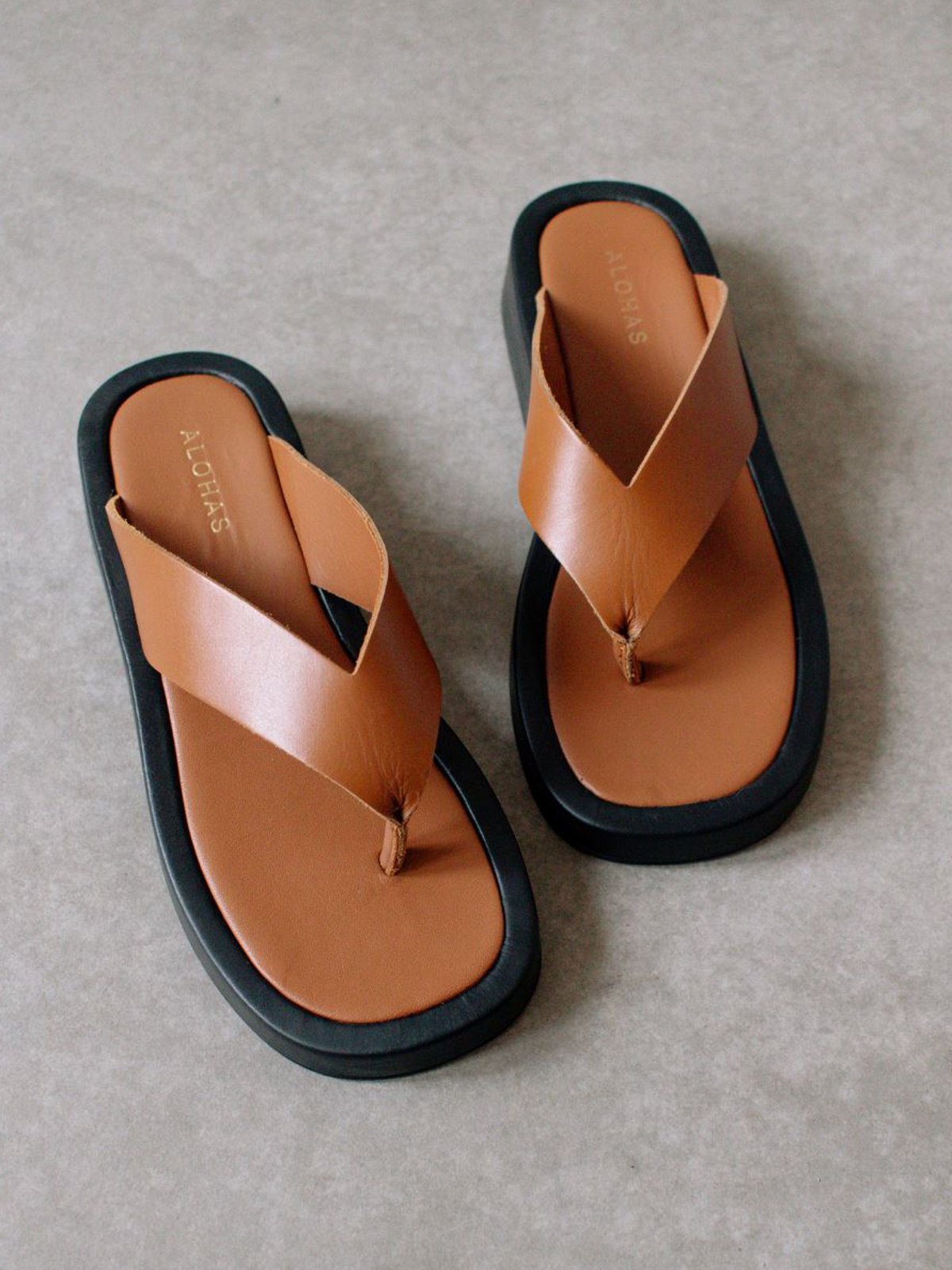 ALOHAS Tan Overcast Sandal Verishop