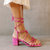 Paloma Magenta Sandal