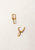 Pascal White 18k Gold Plated Sterling Silver Earring