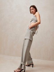 Rita Light Gray Pants - Light Grey