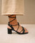 Sophie Corn Leather Sandals