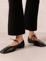 Sway Leather Ballet Flats