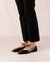 Sway Leather Ballet Flats