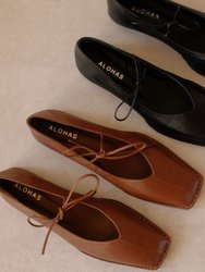 Sway Leather Ballet Flats