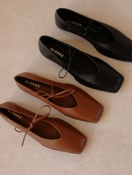 Sway Leather Ballet Flats